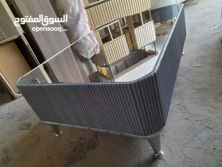  26 طاولات وسط جميع الوان مقاس حسب الطلب جودة عالية مكون من ثلاث قطع خشب ودهان