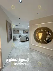 3 شقة مفروشة فاخرة ثالث مع روف جديد لم يسكن أرقى واجمل مناطق عبدون
