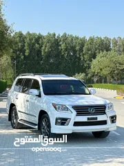  6 Lexus LX 570 2015 GCC خليجي شد وكالة اول مالك من الوكالة نضيفه كرت