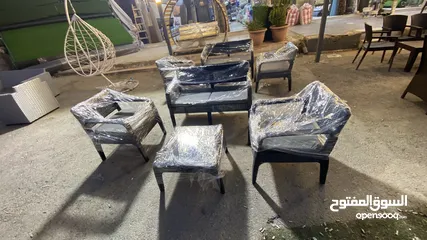  1 اطقم خارجيه رتان اثاث خارجى بافضل اسعار