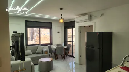  3 ستوديو مفروش للايجار فرش جديد وبناء جديد