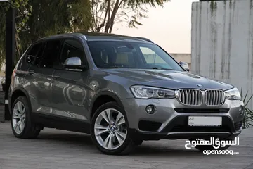  1 _ موديل 2016 قاطع مسافة 80  الف كيلو. BMW  X3  فحص كامل بدون ملاحظات