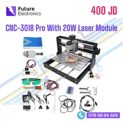  1 CNC-3018 Pro With 20W Laser Module