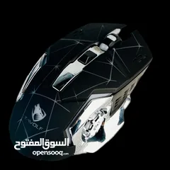  6 كيبورد لاسلكي وماوس مع باد