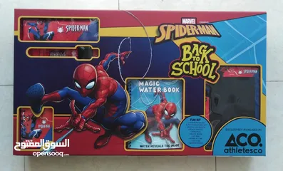  1 Fun kit Marvel Spiderman back to school brand new sealed ultimate kit of funand functional essential