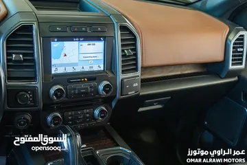  18 Ford F-150 2018 Limited  البكب بحالة الوكالة