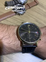  2 ساعة تومي هيلفغر اصليه مع كرتونتها