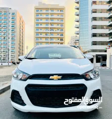 4 A Well Maintained CHEVROLET SPARK 2018 WHITE GCC In Mint Condition Ref. 8831