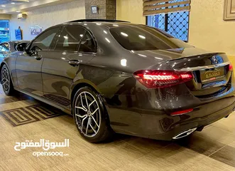  5 MERCEDES BENZ E200 2021 AMG Kit قاطعة : 39000 km