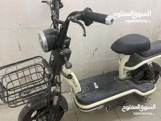  1 للبيع اسكوتر كهرباء يحتاج بطارية فقط