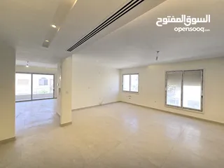  2 عبدون شقة جديدة للإيجار مساحة 180 متر طابق اول