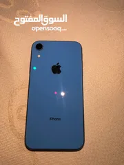  1 ايفون xr ازرق 128 جيجا