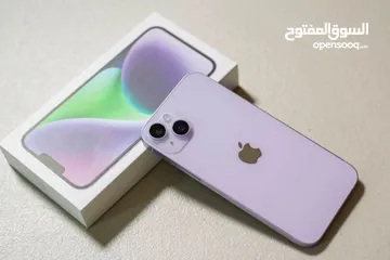  1 للبيع iphone14plus 256 بطارية 100% استعمال شهر بحالة الجديد