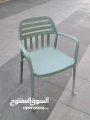  24 كراسي اكريليك كراسي حديقة كراسي خارجية كرسي اكريليك قوي عظم مقارم للشمس للمطاعم والمساحات الخارجية