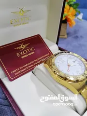  1 ساعة اكسوتك سويسرية اصلية