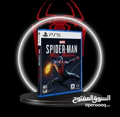  1 جديده! لعبة Spider-Man Miles Morales نسخة PS5 الأصلية بسعر مميز وتوصيل سريع