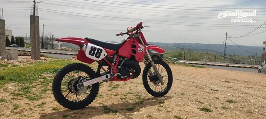  2 honda cr250r   موديل 1988
