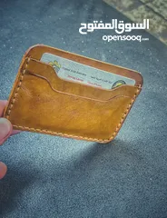  1 Mini card holder pure Leather