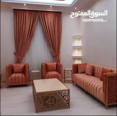  16 repair sofa @ new sofa  @ window curtains  @ majlis arodia @ wallpaper