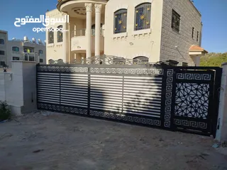  12 تفصيل ابواب وحراسات ودربزينات وبرجولات حسب المقاس والسعر شامل تركيب وتوصيل