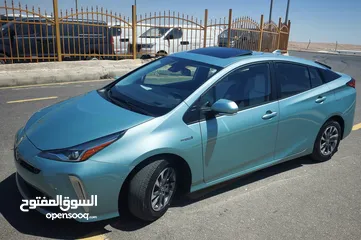  1 تويوتا بريوس 2022 ليمتد أعلى صنف فحص كامل TOYOTA PRIUS LIMITED FULLY LOODED