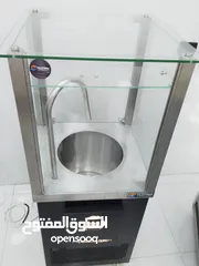  4 ثلاجات عرض وديلي وثلاجة شنينة او قشطة بحالة الوكالة