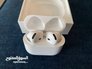  6 airpods 4 original closed brand new اير بودز 4 جديدة اصلية