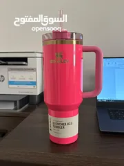  1 كوب ستانلي الأصلي  STANLEY QUENCHER H2.0 FLOWSTATETM TUMBLER  1.2L Pink Parade