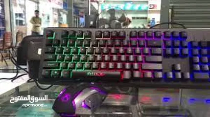  6 iMICE Gaming Keyboard  KM-900 كيبورد جيمنج مضيئ من اي مايس