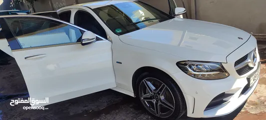  26 مرسيدس بنز C300e هايبرد ـ plug in  وارد المانيا مالك أول من المانيا