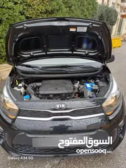  14 ابتداءا من دفعه اولى 1200 تملك كيا بيكانتو مورننج موديل 2020 لون اسود فحص كامل للبيع كاش او اقساط