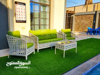  4 مزرعة وشاليه فاخر 5 نجوم للأيجار اليومي في البحر الميت