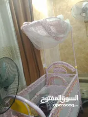  2 تخت بيبي  استعمال بسيط