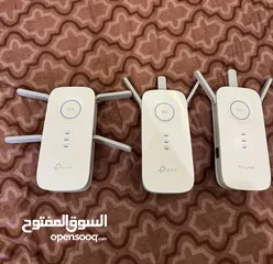  2 مقويات انترنت tp-link للبيع بحاله الجديد باقي التفاصيل بالوصف