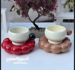  5 أكواب الترند بألوان واشكال مختلفه