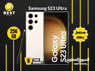  2 مستخدم بحالة الجديد اس 23 الترا // samsung s23 ultra 256G