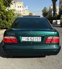  9 مرسيدس E200 قرش ونص اللجنس موديل 1997 للبيع
