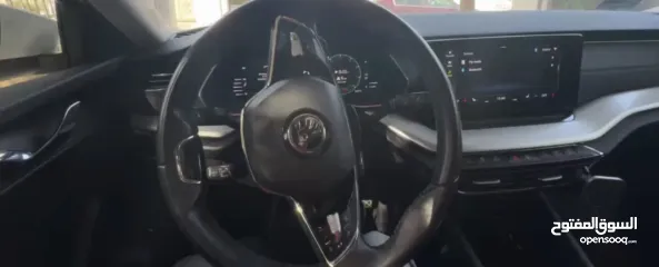  4 skoda octavia 2021  ترخيص 2020 صفر دهان يد اولى