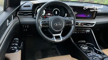  10 Kia K5 2021 وارد كوري بحالة الوكالة اعلى تصنيف