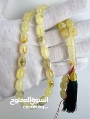  12 مسبحه كهرمان بلطيقي شوائبي