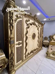  19 غرف نوم مستورد خشب زان ولاتيه حفر يدوي بحالة الوكاله