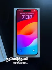  2 iPhone 15 pro max 256 black titanium  ايفون 15 برو ماكس 256 غ اسود تايتينيوم