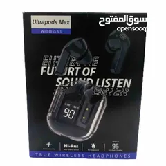  4 ايربود بالشكل الجديد و الانيق   ultra-pods max