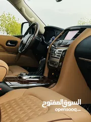  22 انفنتي QX80 2018 بنظافة مميزة ممشى قليل