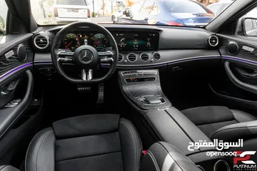  13 2022 Mercedes E200 AMG KIT فتحه وارد المانيا