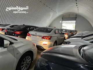  18 nissan sylphy 2019   نيسان سيلفي عدا 70 الف كيلو اصلي