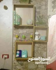  8 رفوف ديكورات طقم ثلاث قطع فقط5