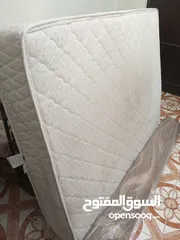  1 فرشة تخت مفرد ونص بحالة الوكاله