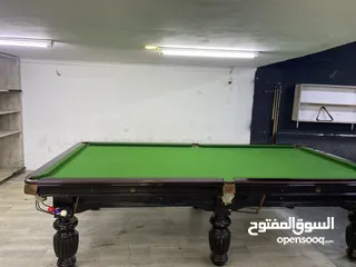  1 طاولة بلياردو crown 10 قدم للبيع