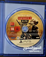  5 سيديات بلايستيشن 5 بحالة الوكالة العاب ممتازة  ghost ps5 sniper ps5 crash ps5 ......................